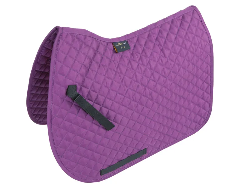 Shires Performance Lite Saddlecloth Plum